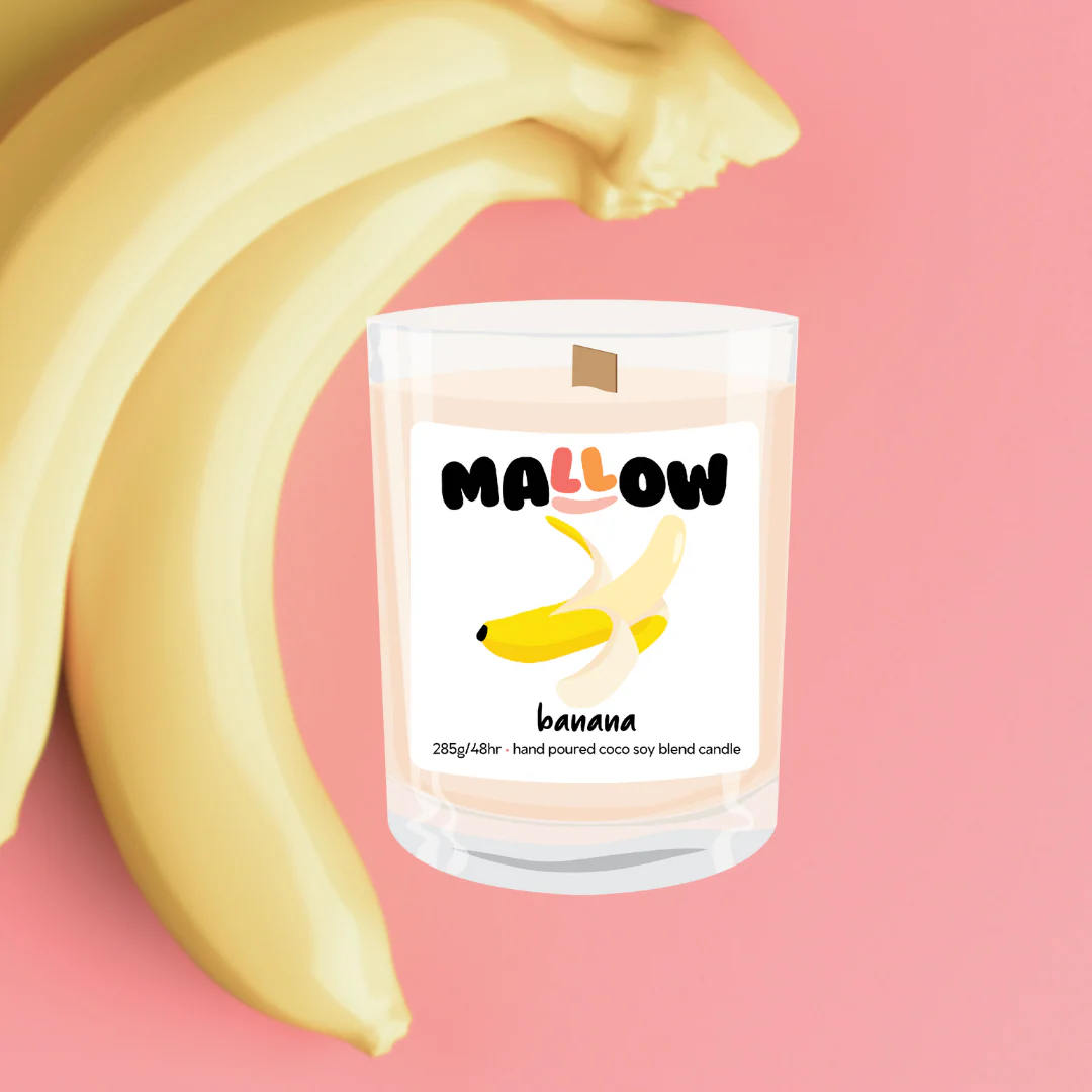 Banana Candle – Sweet Tropical Fruity Home Fragrance - Image 3