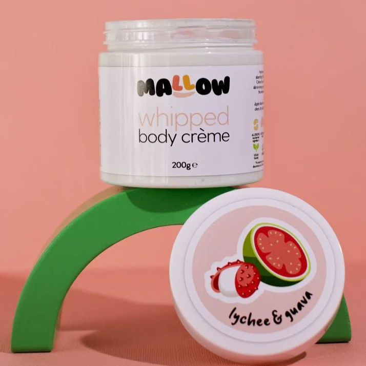 Lychee & Guava Whipped Body Crème – Fruity Hydrating Moisturiser - Image 3