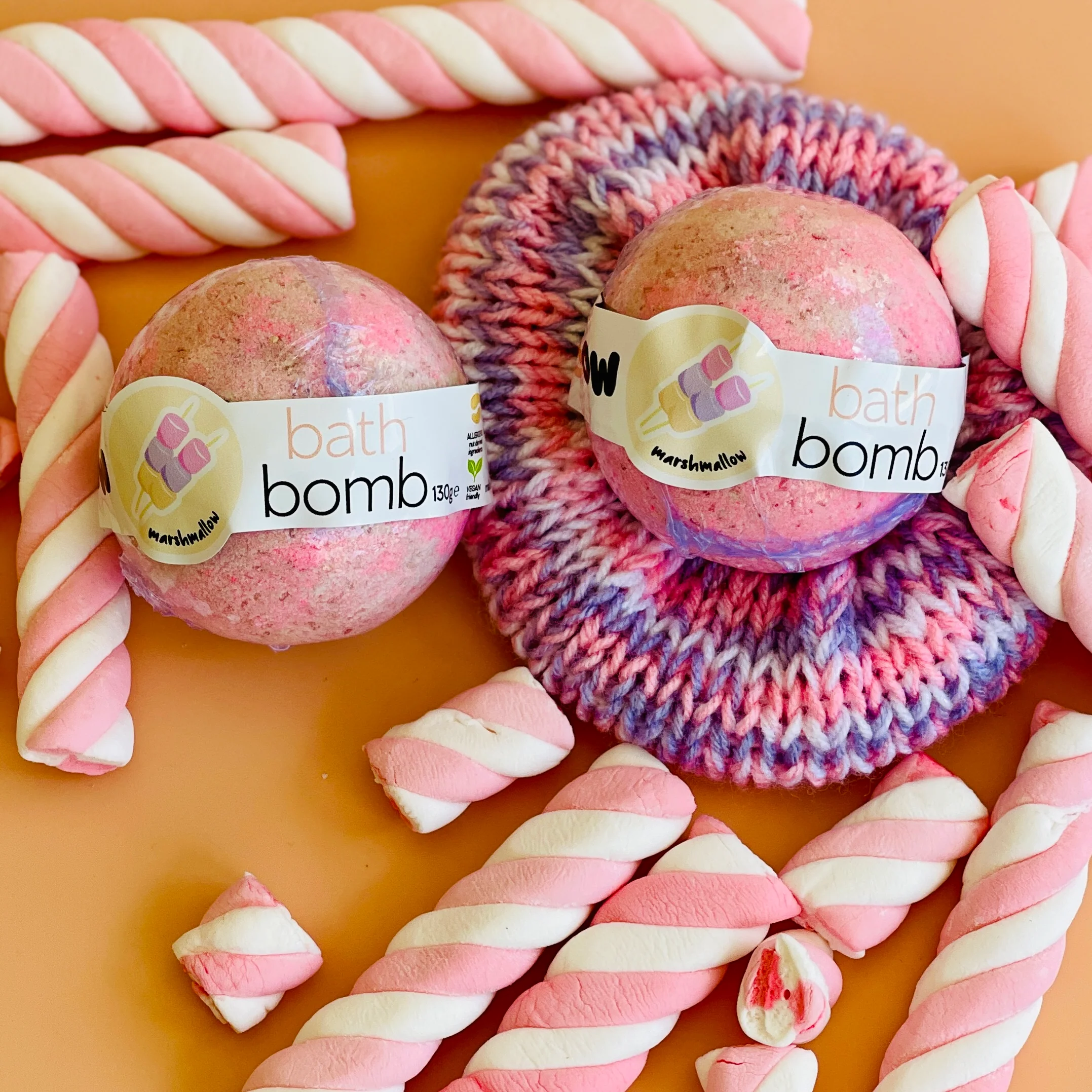 Marshmallow Bath Bomb – Sweet & Fluffy Relaxing Fizz - Image 4