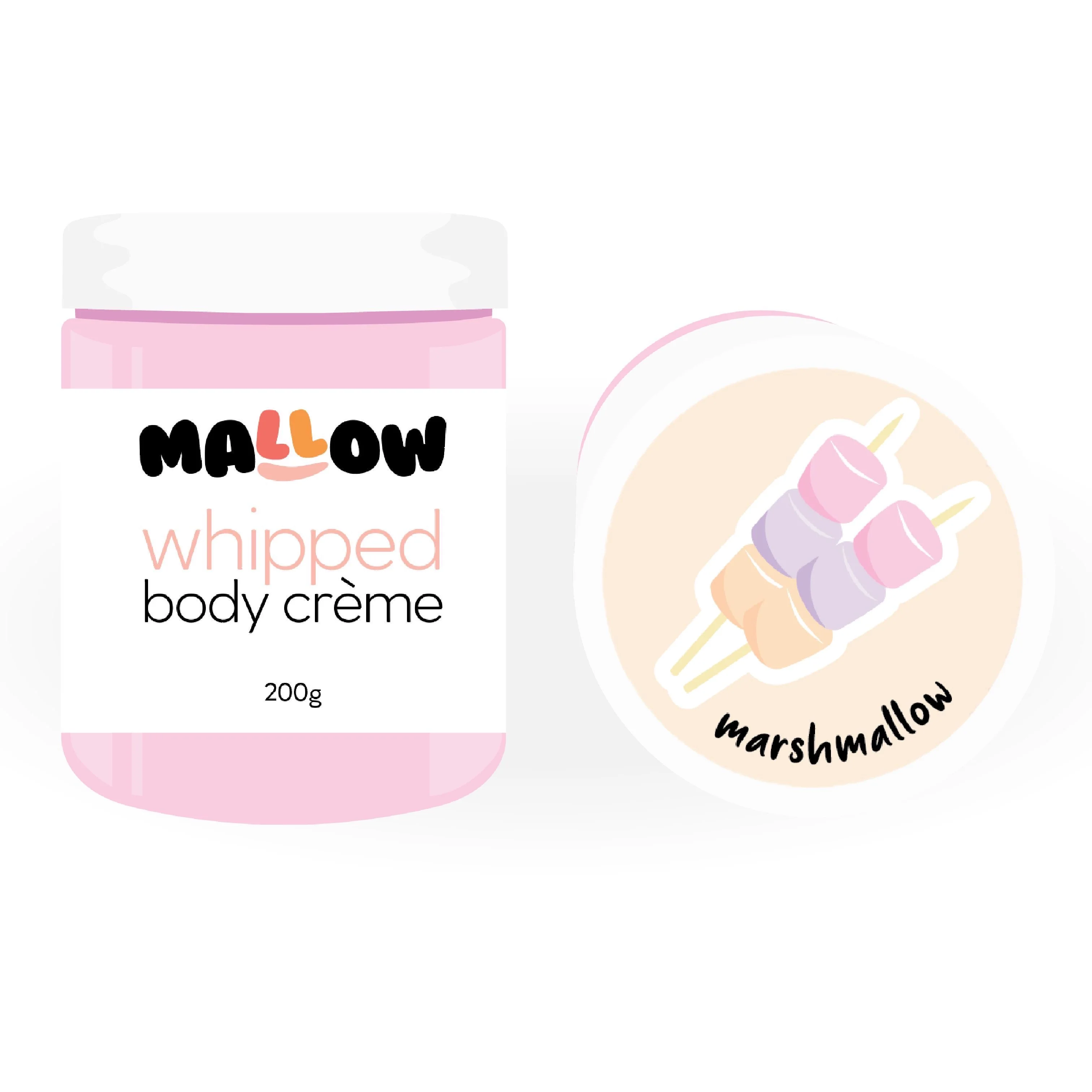 Marshmallow Whipped Body Crème – Hydrating Fluffy Moisturiser - Image 3